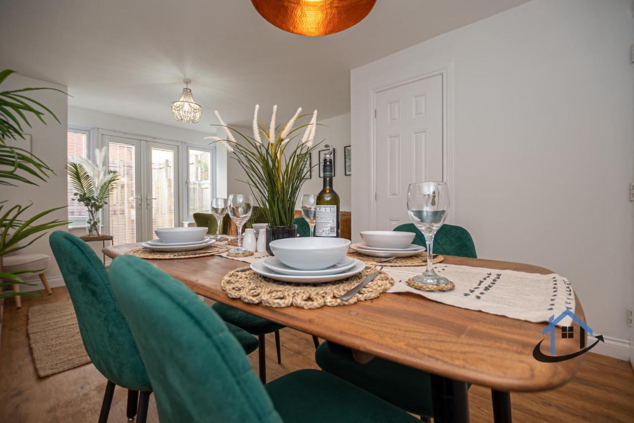 Ironside House, Thrapston King Or Twin Beds, Free Parking, Workspace, Corporates, Sleeps 8 Buitenkant foto